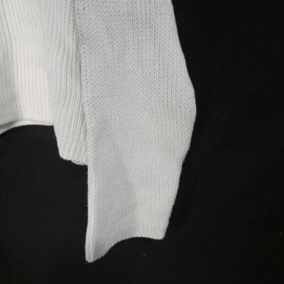 GAP | xl - extra large | White Crewneck Sweater With Dark Navy Blue Stripe - Picture 14 of 15